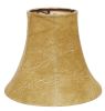 5" Antique Parchment Set of 6 Empire Slanted Chandelier Lampshades