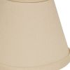 5" Slate Grey Set of 6 Chandelier No Slub Lampshades