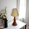 4" Pale Brown Set of 6 Chandelier No Slub Lampshades