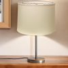 13" Ivory Throwback Drum No Slub Lampshade