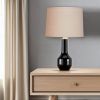 13" Dark Wheat Throwback Drum Linen Lampshade