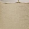 14" Light Wheat Throwback Drum Linen Lampshade