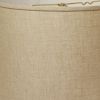 15" Dark Wheat Throwback Drum Linen Lampshade