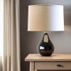 18" Parchment Biege Throwback Drum Linen Lampshade