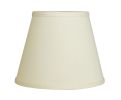 8" Ivory Hardback Empire No Slub Lampshade