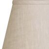 8" Light Wheat Hardback Empire Linen Lampshade