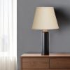 8" Parchment Biege Hardback Empire Linen Lampshade