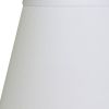 10" White Hardback Empire No Slub Lampshade