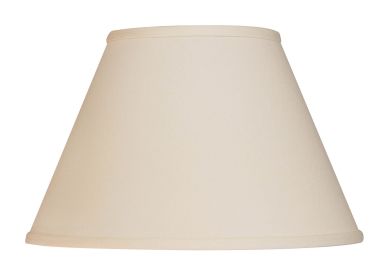 12" Ivory Premium Empire Slanted No Slub Lampshade