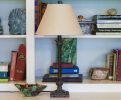 12" Dark Wheat Premium Empire Slanted Linen Lampshade