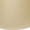 14" Parchment Biege Rounded Empire Slanted Linen Lampshade