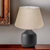 18" Dark Wheat Rounded Empire Slanted Linen Lampshape