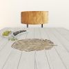 18" Gold Feather Metal Handmade Tray