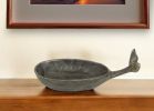 10" Black Novelty Metal Handmade Tray
