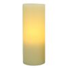8" Ivory Flameless Pillar Candle