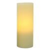 8" Ivory Flameless Pillar Candle