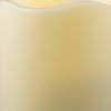 4" Ivory Flameless Indoor Outdoor Pillar Candle
