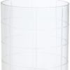 2" Silver Flameless Tabletop Hurricane Candle Holder