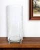 2" Silver Flameless Tabletop Hurricane Candle Holder