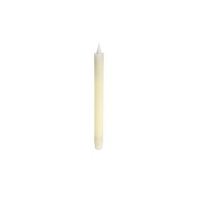 Set of Four Beige Flameless Taper Candle