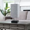 Bedside Lamps for Bedrooms - Table Lamps for Nightstand with USB Ports