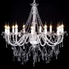 Chandelier White 32"x30"