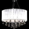 Chandelier White 18"x20"