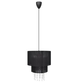 Chandelier Black 11"x13"