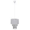 Chandelier White 11"x13"