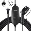 VEVOR Level 2 EV Charger, 16 Amp 110V-240V 3.84 kW, Portable Electric Vehicle Charger with 25 ft Charging Cable NEMA 6-20 Plug