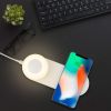 Ambient Night Light Lantern table lamp with Wireless Charging Dot Samrtphone Charger
