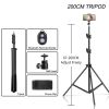 SH Photo Selfie Light Stand Tripod For Phone Camera With Bluetooth Remote Phone Clip For Live Youtube Photo Studio Accessories