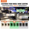 VEVOR 300W Low Voltage Landscape Transformer with Timer and Photocell Sensor, Waterproof Landscape Lighting Transformer