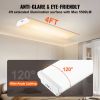 VEVOR 4FT LED Wraparound Light, 50W, 5500LM Flush Mount LED Shop Light