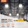 VEVOR 100FT Construction String Lights 150W 15000LM Connectable Waterproof