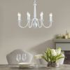 8-Light Traditional Metal Chandelier