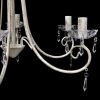 Chandelier White 22"x18"