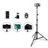 SH Photo Selfie Light Stand Tripod For Phone Camera With Bluetooth Remote Phone Clip For Live Youtube Photo Studio Accessories