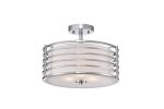 Edwin Semi-Flush Mount 14 Inch Chandelier