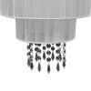 Chandelier White 11"x13"