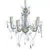 Chandelier White 16"x16"