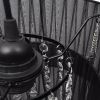 Chandelier Black 11"x13"