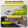 VEVOR Driveway Lights Solar Driveway Lights with Screw Solar Deck Lights Outdoor Waterproof Wireless Dock Lights 6 LEDs for Path Warning Garden Walkwa