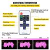 VEVOR Let's Party Neon Sign, 26" x 12" Neon Sign for Wall Decor, Adjustable Brightness Pink Neon Light Sign with Remote Control and Power Adapter