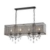 Warehouse of Tiffany Aruna Antique Copper Metal 4-Light Chandelier