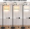 Floor Lamp, Floor Lamp for Living Room with 3 Color Temperatures LED Bulb, Tall Industrial Floor Lamp Reading for Bedroom