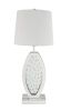 ACME Nysa Table Lamp in Mirrored & Faux Crystals 40215