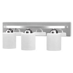 3 Light Glass Wall Sconce Light Lamp with Shade Cover