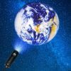 1pc Moon Earth Projector Night Light; USB Charging Lamp 360Â° Rotatable Moon Earth Atmosphere Projector For Bedside Nightstand Bedroom Living Room Des