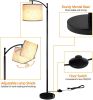 Floor Lamp, Floor Lamp for Living Room with 3 Color Temperatures LED Bulb, Tall Industrial Floor Lamp Reading for Bedroom